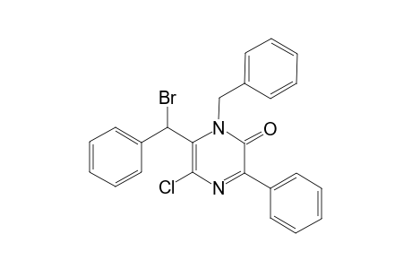 1-Benzyl-6-bromomethyl-5-chloro-3-phenylpyrazin-2(1H)-one