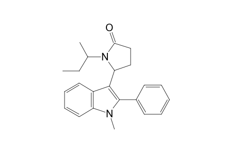 1-s-Butyl-5-(1-methyl-2-phenyl-1H-indol-3-yl)pyrrolidin-2-one isomer