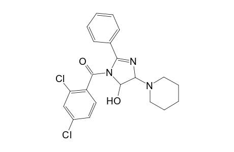 1-(2,4-Dichlorobenzoyl)-2-phenyl-4-(1-piperidinyl)-4,5-dihydro-1H-imidazol-5-ol