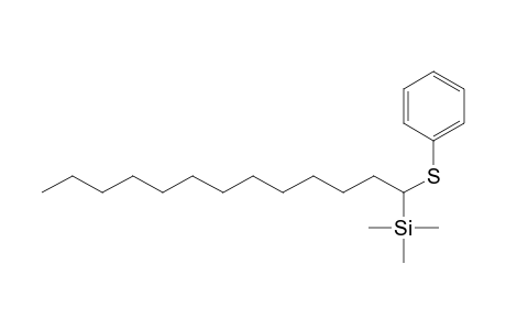 Silane, trimethyl[1-(phenylthio)tridecyl]-
