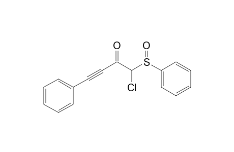1-Chloro-4-phenyl-1-(phenylsulfinyl)but-3-yn-2-one