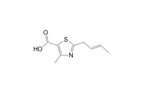 2-(but-3'-enyl)-4-methylthiazole-5-carboxylic acid