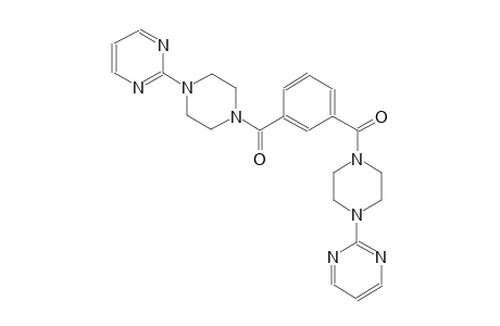 2-[4-(3-{[4-(2-pyrimidinyl)-1-piperazinyl]carbonyl}benzoyl)-1-piperazinyl]pyrimidine