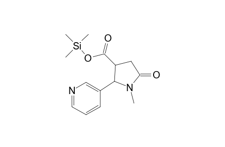 Cotinine carboxylic acid <trans-4->, mono-TMS