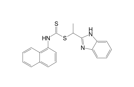 1-(1H-benzimidazol-2-yl)ethyl N-(1-naphthyl)carbamodithioate