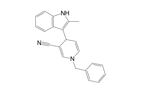 1-Benzyl-4-(2-methyl-3-indolyl)-1,4-dihydropyridine-3-carbonitrile