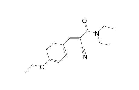 (2E)-2-cyano-3-(4-ethoxyphenyl)-N,N-diethyl-2-propenamide