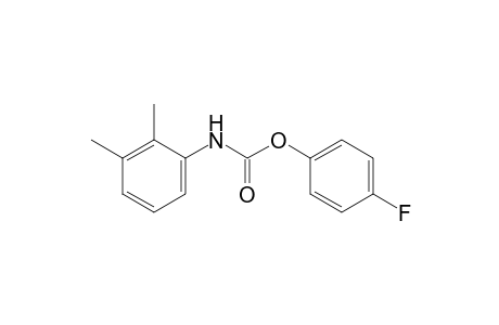 2,3-dimethylcarbanilic acid, p-fluorophenyl ester