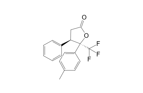 (4R,5R)-4-phenyl-5-p-tolyl-5-(trifluoromethyl)dihydrofuran-2(3H)-one