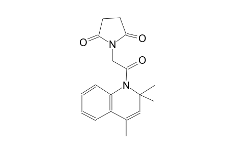 1-[2-oxo-2-(2,2,4-trimethyl-1(2H)-quinolinyl)ethyl]-2,5-pyrrolidinedione