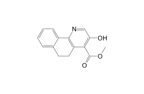 3-Hydroxy-4-carbomethoxy-5,6-dihydrobenzo[h]quinoline