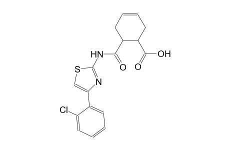 6-({[4-(2-chlorophenyl)-1,3-thiazol-2-yl]amino}carbonyl)-3-cyclohexene-1-carboxylic acid