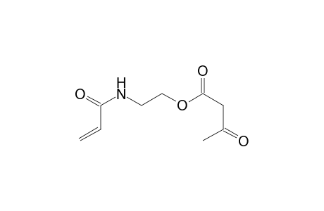 Butanoic acid, 3-oxo-, 2-[(1-oxo-2-propen-1-yl)amino]ethyl ester