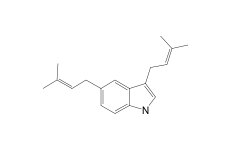3,5-bis(3-methylbut-2-enyl)-1H-indole