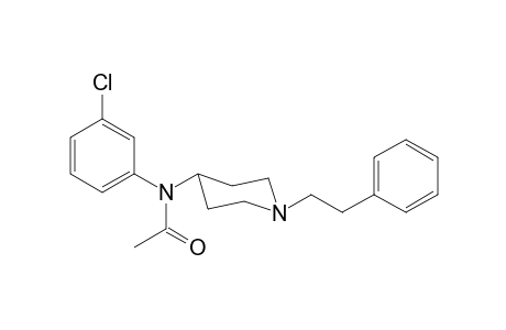 N-3-Chlorophenyl-N-[1-(2-phenylethyl)piperidin-4-yl]acetamide