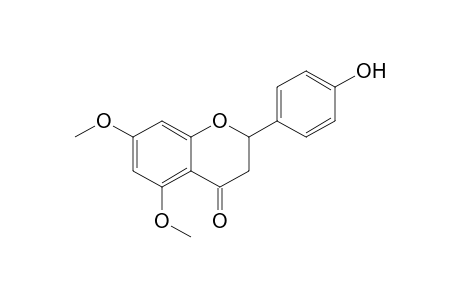 5,7-Dimethoxy-4'-hydroxyflavanone
