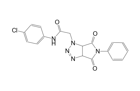 pyrrolo[3,4-d][1,2,3]triazole-1-acetamide, N-(4-chlorophenyl)-1,3a,4,5,6,6a-hexahydro-4,6-dioxo-5-phenyl-