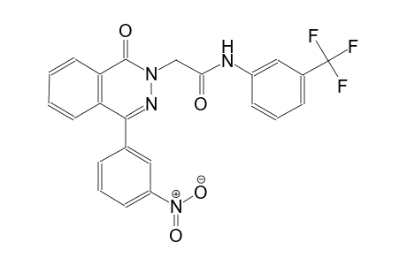 2-(4-(3-nitrophenyl)-1-oxo-2(1H)-phthalazinyl)-N-[3-(trifluoromethyl)phenyl]acetamide