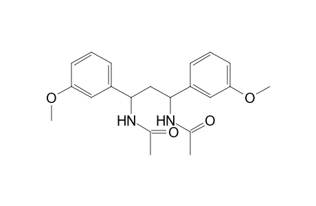 meso-1,3-Diacetamino-1,3-bis-(3-methoxyphenyl)propane