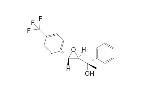 (1S)-1-phenyl-1-[(2R,3S)-3-[4-(trifluoromethyl)phenyl]-2-oxiranyl]ethanol