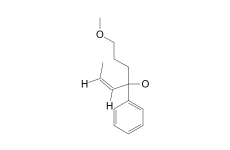 (Z)-7-METHOXY-4-PHENYLHEPT-2-EN-4-OL