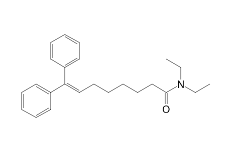 N,N-Diethyl-8,8-diphenyl-7-octenamide