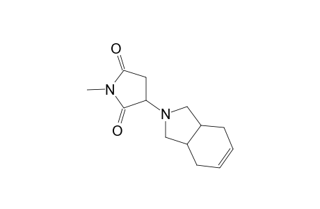 1H-Pyrrole-2,5-dione, 3-(1,3,3a,4,7,7a-hexahydro-2H-isoindol-2-yl)dihydro-1-methyl-