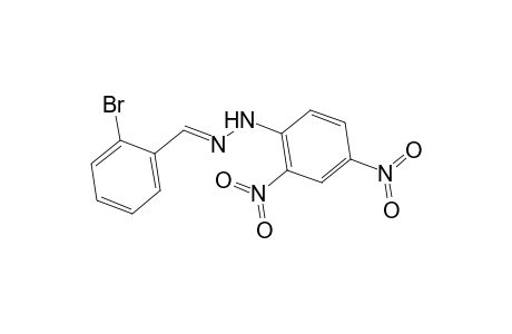 Benzaldehyde, 2-bromo-, (2,4-dinitrophenyl)hydrazone