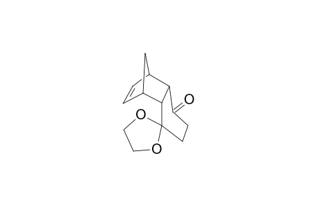 (1R*,6S*,7R*,10S*)-Tricyclo[4.4.0.1(7,10)]undec-8-ene-2,5-dione monoethylene ketal