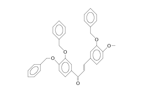 3,3',4'-Tribenzyloxy-4-methoxy-chalcone