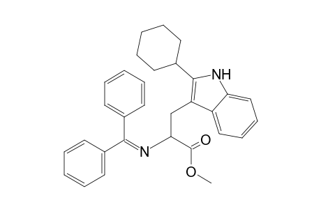Methyl 2-cyclohexyl-N-(diphenylmethylene)-DL-tryptophanate