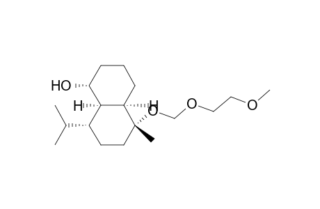 1-Naphthalenol, decahydro-5-[(2-methoxyethoxy)methoxy]-5-methyl-8-(1-methylethyl)-, (1.alpha.,4a.alpha.,5.beta.,8.alpha.,8a.alpha.)-(.+-.)-
