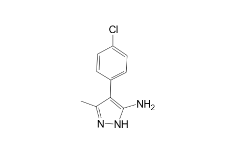 Pyrazol-5-amine, 4-(4-chlorophenyl)-3-methyl-