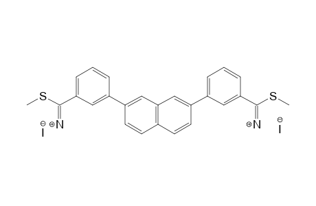 DIMETHYL-3,3''-(NAPHTHALENE-2,7-DIYL)-BENZCARBOXIMIDOTHIONATE-DIHYDROIODIDE