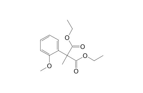 Diethyl .alpha.-[1-(2-methoxyphenyl)-.alpha.-methylmalonate