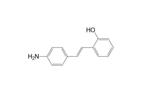 2-[(E)-2-(4-Aminophenyl)ethenyl]phenol