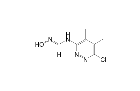 N-(6-chloro-4,5-dimethyl-3-pyridazinyl)formamidoxime