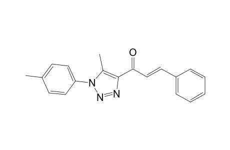 (E)-1-(5-Methyl-1-p-tolyl-1H-1,2,3-triazol-4-yl)-3-phenylprop-2-en-1-one