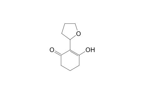 2-Cyclohexen-1-one, 3-hydroxy-2-(tetrahydro-2-furanyl)-