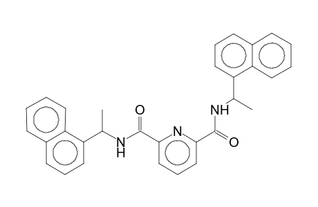 Pyridin-2,6-dicarbonsaeure-bis-(s-(-)-1-naphthylethylamid)