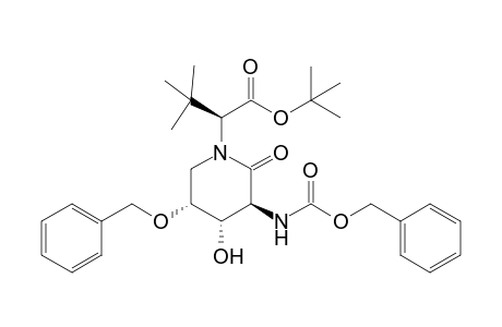 (3S,4S,5R)-5-Benzyloxy-3-benzyloxycarbonylamino-N-[(1S)-1-(tert-butoxycarbonyl)-3-methylbutyl]-4-hydroxypiperidin-2-one