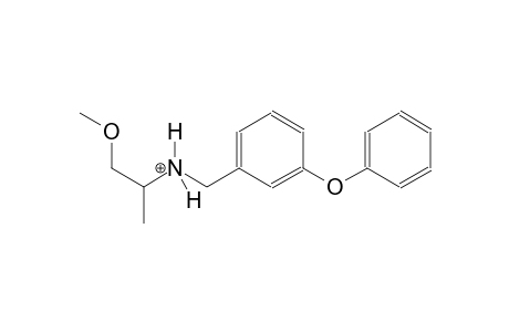 1-methoxy-N-(3-phenoxybenzyl)-2-propanaminium