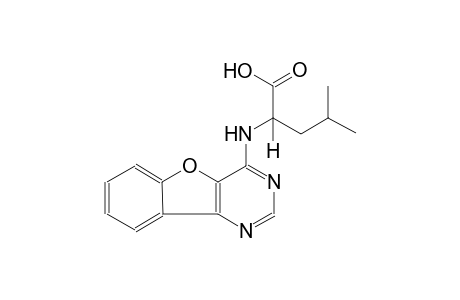 (2S)-2-([1]benzofuro[3,2-d]pyrimidin-4-ylamino)-4-methylpentanoic acid