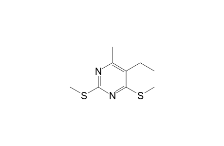 5-Ethyl-6-methyl-2,4-bis(methylthio)pyrimidine