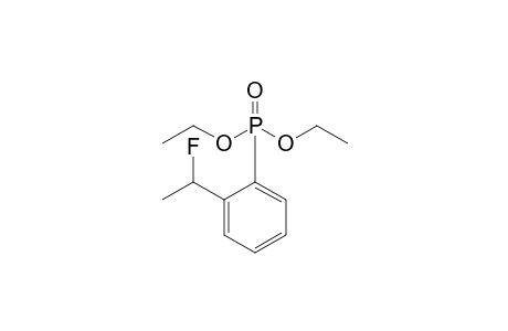 Diethyl 1-fluoroethyl-2-phenylphosphonate