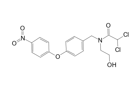 2,2-Dichloro-N-(2-hydroxyethyl)-N-[4-(4-nitrophenoxy)benzyl]acetamide