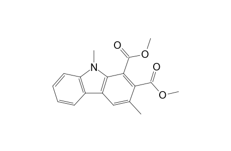 3,9-Dimethylcarbazole-1,2-dicarboxylic acid dimethyl ester
