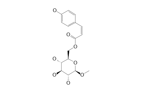 METHYL-6-O-PARA-CIS-COUMAROYL-BETA-D-GLUCOPYRANOSIDE