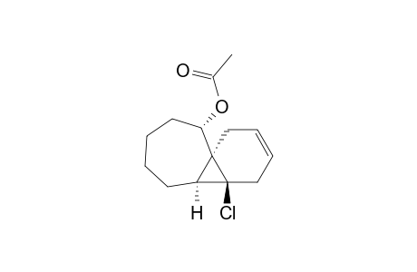 (1'S,6'S,7'S,12'S)-6'-Chlorotricyclo[5.5.0.0(1',6')]dodec-3'-en-12'-yl acetate