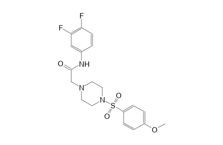 1-piperazineacetamide, N-(3,4-difluorophenyl)-4-[(4-methoxyphenyl)sulfonyl]-